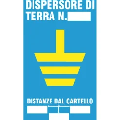 EcoTarga "Dispersore di terra" 20 x 30 cm