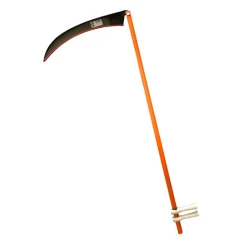 Falce senza barba Maglio S. Tomaso con manico in ferro H 150 cm
