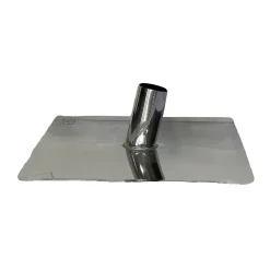 Faldale per tetto inclinato in acciaio inox AISI 316 Ø 100 mm