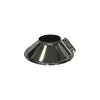 Faldale per tetto inclinato in acciaio inox AISI 316 Ø 80 mm