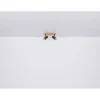Faretto 4 luci Globo Robby nero opaco 560x60x120 mm