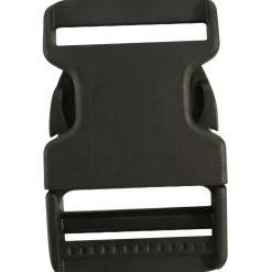 Fibbia nero a clips nylon per cinghia da 30 mm