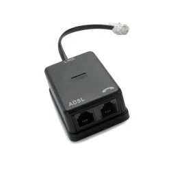 Filtro ADSL RJ11 con cavetto nero