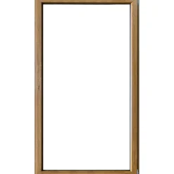 Finestra 1 anta dx pvc color legno 140x80 cm