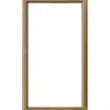 Finestra 1 anta dx pvc color legno 80x45 cm