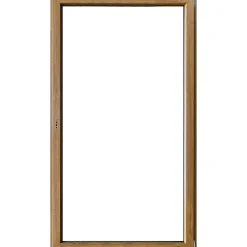 Finestra 1 anta dx pvc color legno 80x45 cm