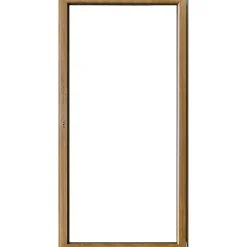 Finestra 1 anta dx pvc color legno 120x60 cm