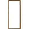 Finestra 1 anta dx pvc color legno 140x60 cm