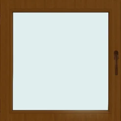 Finestra 1 anta sx noce 45x45 cm
