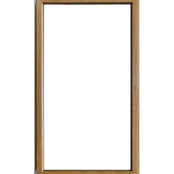 Finestra 1 anta sx pvc color legno 140x80 cm