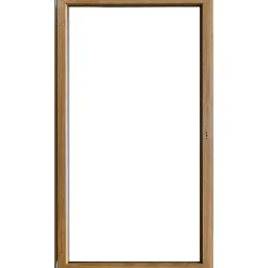 Finestra 1 anta sx pvc color legno 80x45 cm