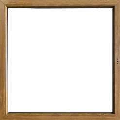 Finestra 1 anta sx pvc color legno 60x60 cm
