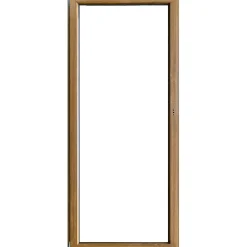 Finestra 1 anta sx pvc color legno 140x60 cm