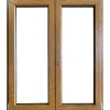 Finestra 2 ante dx pvc color legno 120x100 cm