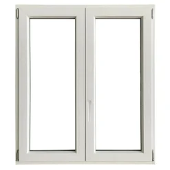 Finestra 2 ante dx PVC 100x140 cm