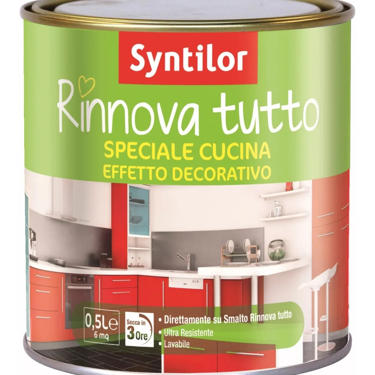 Finitura per cucina effetto decorativo incolore opaco 500 ml