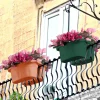 Fioriera da balcone doppia Klunia Bama 40 cm