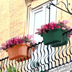 Fioriera da balcone doppia Klunia Bama 40 cm