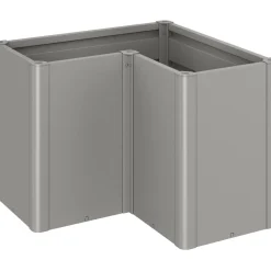 Fioriera da esterno Biohort Belvedere Maxi grigio quarzo 77x102x102 cm