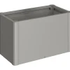 Fioriera da esterno Biohort Belvedere Midi grigio quarzo 61x102x53 cm
