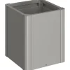 Fioriera da esterno Biohort Belvedere Midi grigio quarzo 61x53x53 cm
