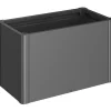 Fioriera da esterno Biohort Belvedere Midi grigio scuro 61x102x53 cm