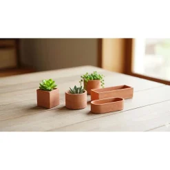 Fioriera da esterno Mignon in terracotta terracotta 6x25x8,5 cm