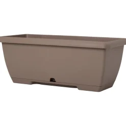 Fioriera da esterno Terrae Midi in plastica beige scuro 55x25x21 cm