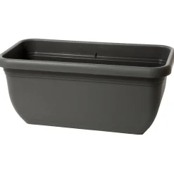 Fioriera da esterno Unica in plastica Grigio Fumo Light 100x43x38 cm