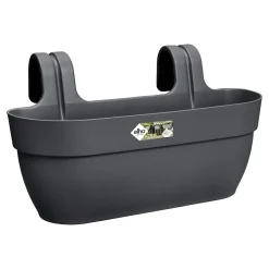 Fioriera Elho Vibia Campana 46x24x26 cm antracite tg L