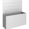 Fioriera frangivista Belvedere Biohort 150 cm Argento met