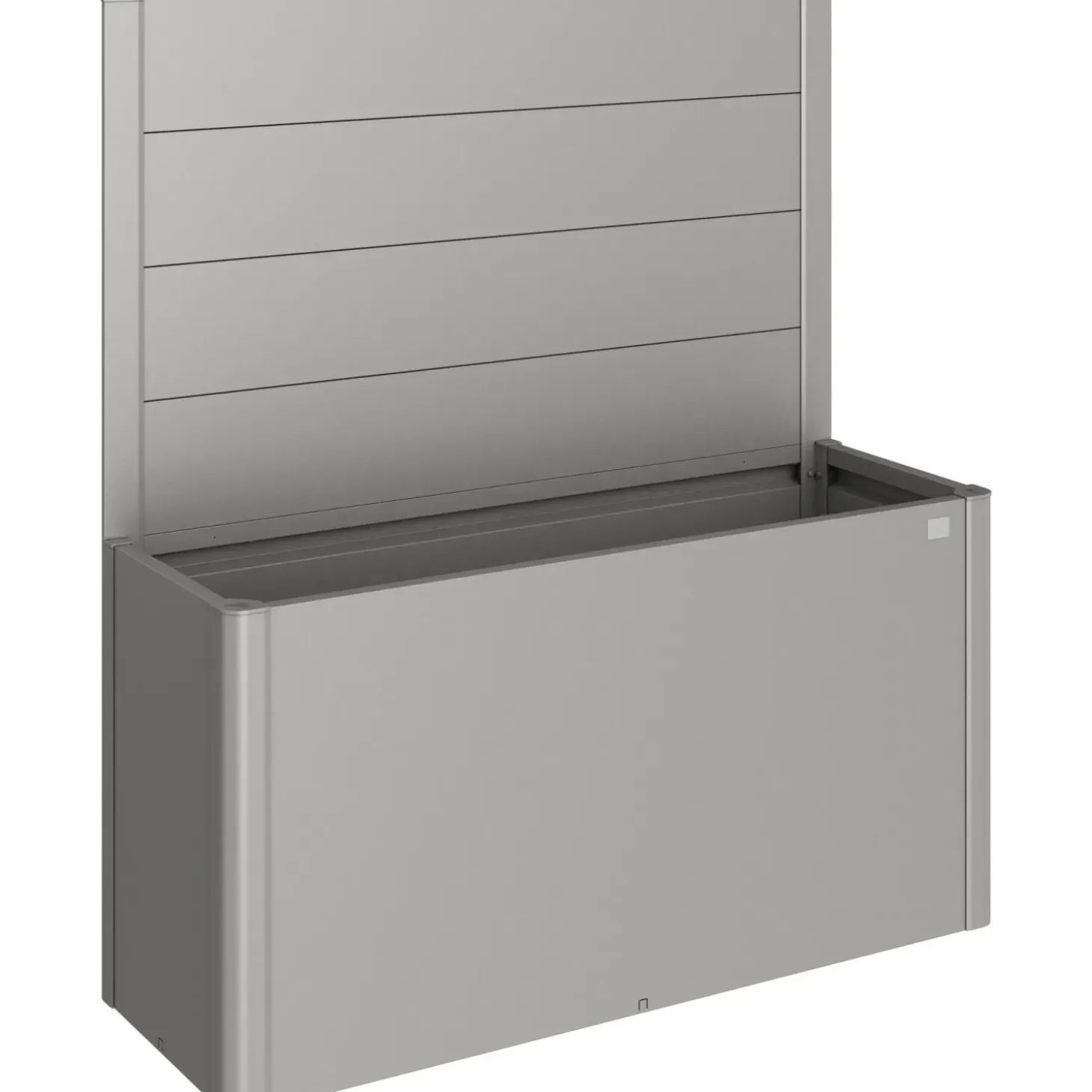 Fioriera frangivista Belvedere Biohort 150 cm Gri quarz met