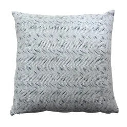 Fodera per cuscino fantasia spiga blu 50x50 cm
