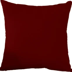 Fodera per cuscino tinta unita bordeaux 40x40 cm