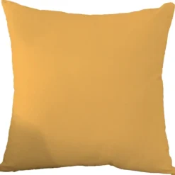 Fodera per cuscino tinta unita giallo/arancione 50x50 cm