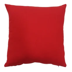 Fodera per cuscino tinta unita rosso 50x50 cm
