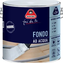 Fondo ad acqua per smalti 2 lt Boero