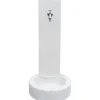Fontana da giardino Vedovella Brescia in cemento bianco H 83 cm