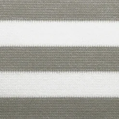 Frangivista da balcone CMI 500x90 cm a righe bianco/grigio