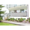 Frangivista da balcone 90x500 cm grigio