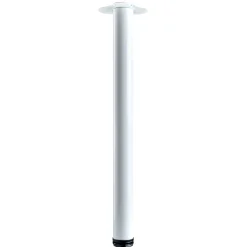 Gamba da tavolo Hettich bianca Ø 60 x 700 mm