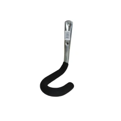 Gancio bici muro da ruota tubo Ø 20 mm rivestito