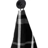 Gancio da parete Wenko Celano in acciaio inox nero 50x33x50 mm