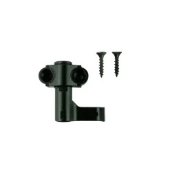 Gancio per asta in acciaio dx/sx 42x48 mm 2 pz