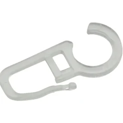 Gancio per tenda in PVC a spillo trasparente 10 pz