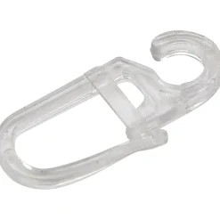 Gancio trasparente per anelli tenda Ø 3,1 cm 10 pz