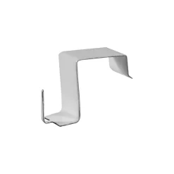 Ganci per serramenti in pvc e legno bianco 4 pz
