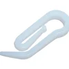 Ganci per tende a vetro in plastica bianco 60 pz