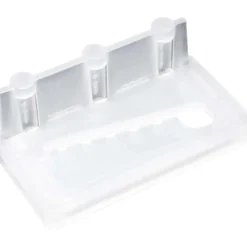 Ganci stabilizzazione plastica lavelli sopraelevati Idrostile 59 mm bianco