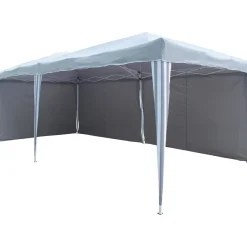 Gazebo in acciaio e poliestere Maceio 600x300x257 cm
